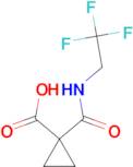 1-((2,2,2-Trifluoroethyl)carbamoyl)cyclopropane-1-carboxylic acid