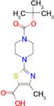 1-(1,1-Dimethylethyl) 4-(5-carboxy-4-methyl-2-thiazolyl)-1-piperazinecarboxylate