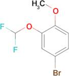 4-Bromo-2-(difluoromethoxy)-1-methoxybenzene