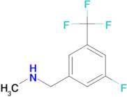 1-(3-Fluoro-5-(trifluoromethyl)phenyl)-N-methylmethanamine