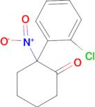 2-(2-Chlorophenyl)-2-nitrocyclohexanone