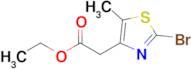 Ethyl 2-(2-bromo-5-methylthiazol-4-yl)acetate