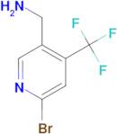 6-Bromo-4-(trifluoromethyl)-3-pyridinemethanamine