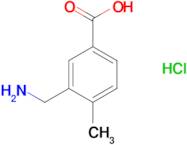 3-(Aminomethyl)-4-methylbenzoic acid hydrochloride