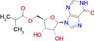((2R,3S,4R,5R)-3,4-Dihydroxy-5-(6-oxo-1,6-dihydro-9H-purin-9-yl)tetrahydrofuran-2-yl)methyl isobut…