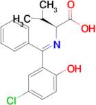 N-[(5-Chloro-2-hydroxyphenyl)phenylmethylene]-L-valine