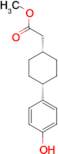 Methyl cis-4-(4-hydroxyphenyl)cyclohexaneacetate