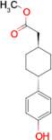 Trans-Methyl 2-[4-(4-hydroxyphenyl)cyclohexyl]acetate