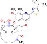 (2R,3aR,10Z,11aS,12aR,14aR)-2,3,3a,4,5,6,7,8,9,11a,12,13,14,14a-Tetradecahydro-2-[[7-methoxy-8-met…