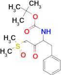 tert-Butyl (4-(dimethyl(oxo)-Î»6-sulfanylidene)-3-oxo-1-phenylbutan-2-yl)carbamate