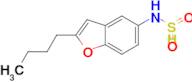 N-(2-butylbenzofuran-5-yl)sulfonic amide