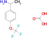 1-(4-(Trifluoromethoxy)phenyl)ethan-1-amine carbonate