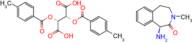 (S)-1-amino-3-methyl-4,5-dihydro-1H-benzo[d]azepin-2(3H)-one (2R,3R)-2,3-bis(4-methylbenzoyloxy)su…