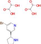 (S)-3-bromo-5-(pyrrolidin-2-yl)pyridine dioxalate