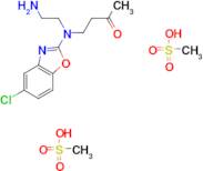 4-((2-aminoethyl)(5-chlorobenzo[d]oxazol-2-yl)amino)butan-2-one dimethanesulfonate