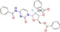 (2R,3R,4R,5S)-5-(4-benzamido-2-oxopyrimidin-1(2H)-yl)-2-((benzoyloxy)methyl)-4-fluoro-4-methyltetrahydrofuran-3-yl benzoate