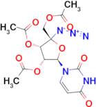 (2R,3S,4S,5R)-2-(Acetoxymethyl)-2-azido-5-(2,4-dioxo-3,4-dihydropyrimidin-1(2H)-yl)tetrahydrofur...