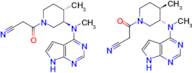 3-((3R,4S)-4-methyl-3-(methyl(7H-pyrrolo[2,3-d]pyrimidin-4-yl)amino)piperidin-1-yl)-3-oxopropaneni…