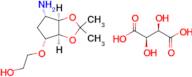 2-(((3aS,4R,6S,6aR)-6-amino-2,2-dimethyltetrahydro-3aH-cyclopenta[d][1,3]dioxol-4-yl)oxy)ethanol (…