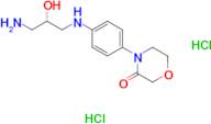 (S)-4-(4-((3-amino-2-hydroxypropyl)amino)phenyl)morpholin-3-one (dihydrochloride)