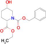 (2S*,5S*)-1-benzyl 2-ethyl 5-hydroxypiperidine-1,2-dicarboxylate