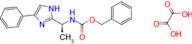 Benzyl (S)-(1-(4-phenyl-1H-imidazol-2-yl)ethyl)carbamate oxalate