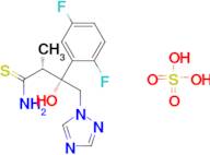 (2R,3R)-3-(2,5-Difluorophenyl)-3-hydroxy-2-methyl-4-(1H-1,2,4-triazol-1-yl)thiobutyramide sulfate