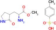 (2S)-methyl 2-amino-3-(2-oxopyrrolidin-3-yl)propanoate 4-methylbenzenesulfonate