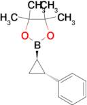 rel-4,4,5,5-Tetramethyl-2-[(1R,2R)-2-phenylcyclopropyl]-1,3,2-dioxaborolane