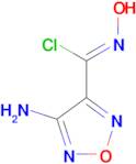 4-Amino-N-hydroxy-1,2,5-oxadiazole-3-carbimidoyl chloride