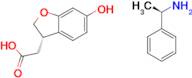 (R)-1-phenylethanamine (S)-2-(6-hydroxy-2,3-dihydrobenzofuran-3-yl)acetate