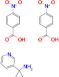 1-(Pyridin-3-yl)cyclopropan-1-amine bis(4-nitrobenzoate)