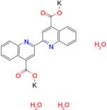 Potassium [2,2'-biquinoline]-4,4'-dicarboxylate trihydrate