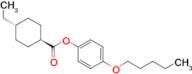 Trans-4-(Pentyloxy)phenyl 4-ethylcyclohexanecarboxylate