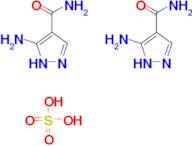 3-Amino-1H-pyrazole-4-carboxamide sulfate(2:1)