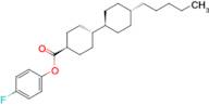 (trans,trans)-4-Fluorophenyl 4'-pentyl-[1,1'-bi(cyclohexane)]-4-carboxylate