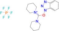 1-(((1H-Benzo[d][1,2,3]triazol-1-yl)oxy)(piperidin-1-yl)methylene)piperidin-1-ium hexafluorophosph…