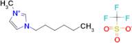 1-Hexyl-3-methylimidazolium Trifluoromethanesulfonate
