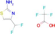 4-(Difluoromethyl)thiazol-2-amine 2,2,2-trifluoroacetate