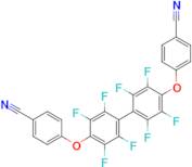 4,4'-((Perfluoro-[1,1'-biphenyl]-4,4'-diyl)bis(oxy))dibenzonitrile