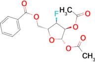 1,2-Di-O-acetyl-5-O-benzoyl-3-deoxy-3-fluoro-D-ribofuranose