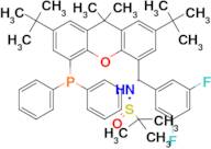 (R)-N-((S)-(2,7-di-tert-butyl-5-(diphenylphosphanyl)-9,9-dimethyl-9H-xanthen-4-yl)(3,5-difluorophe…