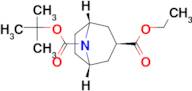 (1R,3s,5S)-8-tert-Butyl 3-ethyl 8-azabicyclo[3.2.1]octane-3,8-dicarboxylate