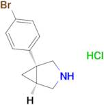 (1R,5S)-1-(4-Bromophenyl)-3-azabicyclo[3.1.0]hexane (hydrochloride)