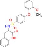 N-[4-(2-Methoxyphenoxy)phenylsulfonyl]-DL-phenylalanine