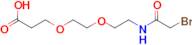 Bromoacetamido-PEG2-C2-acid