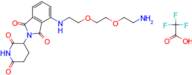 Thalidomide-PEG2-C2-NH2 (TFA)