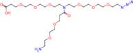 N-(Azido-PEG3)-N-(PEG2-amine)-PEG3-acid