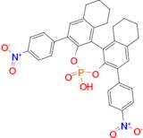 (11bR)​-8,​9,​10,​11,​12,​13,​14,​15-Octahydro-​4-​hydroxy-​2,​6-​bis(4-​nitrophenyl)​-4-​oxide-dinaphtho[2,​1-​d:1',​2'-​f]​[1,​3,​2]​dioxaphosphepin