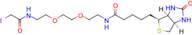 Biotin-PEG2-C2-iodoacetamide